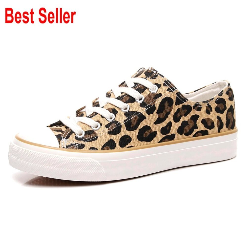 Canvas Low-Top Sneakers with Padded Insole for Casual Athletic Wear